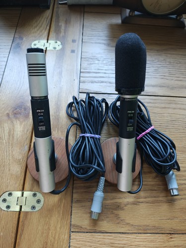 Pair vintage piezo - piezo, cardioid