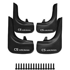 Axenture Car Mud Flaps Kit For Citroen C5 Aircross Rubber Splash Guards 4 PCS