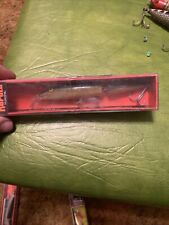 Vintage Rapala J-13 Jointed Minnow Gold crankbait lure In Original Box Balsa