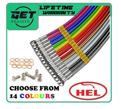 Hel braided stainless brake - braided,