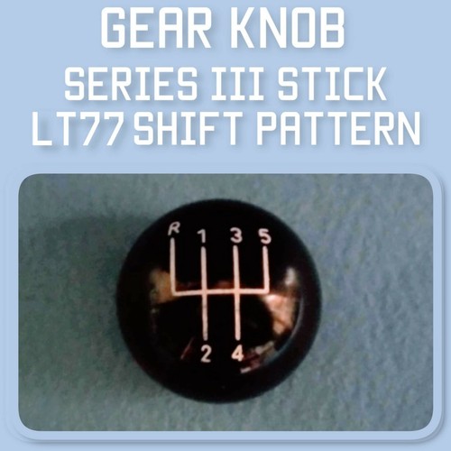 Push fit gearknob with - , lt77