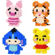 Winnie The Pooh & Friends 3D Puzzle Micro Connection Building Blocks DIY