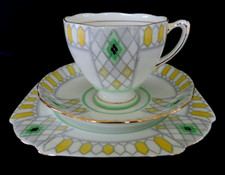 Vintage Art Deco china tea set