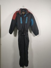 Vintage Obermeyer ' NOMAD 2' Ski suit onepiecen Black size Small multicoloured