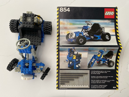 Lego set 854 kart - trike, /