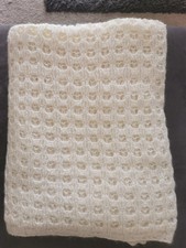IKEA Alvine Snurr Cream Throw