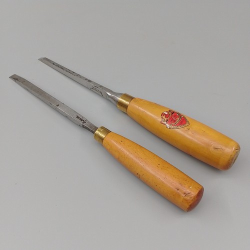 Vintage mortice chisels - vintage, x2