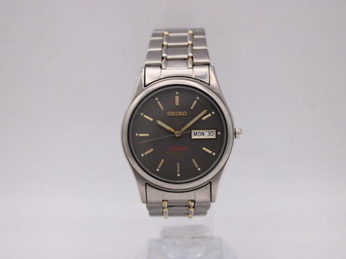 Seiko 7n43 9069 titanium - seiko, 7n43-9069
