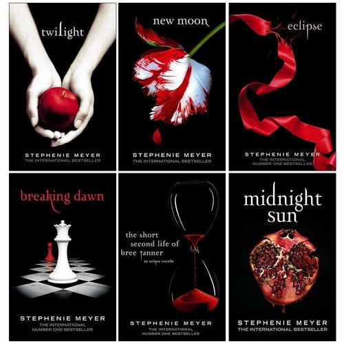 The twilight saga books - the,