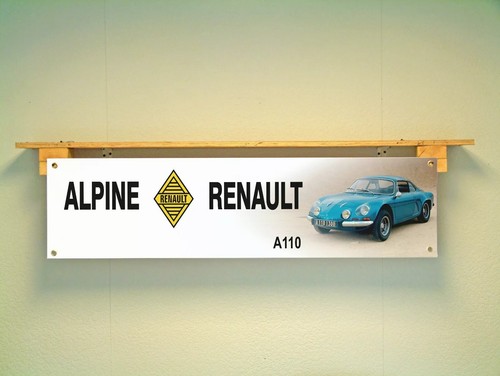 Alpine renault a110 banner - alpine,