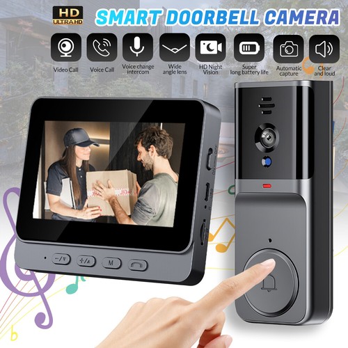 Wireless video door bell phone - video,