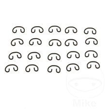 JMP Clips 12mm Gudgeon Pin 20 Pcs Fits Gilera DNA 50 2000-2005