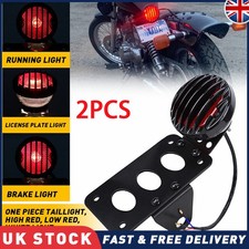 Universal Motorcycle Number License Plate Tail Brake Stop Tail Rear Light lamp