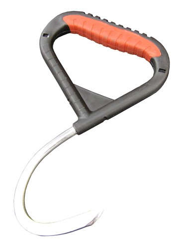 Pulp hook log - pulp, lifting