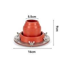 Tent Flue Flashing Kit For Bell Tent, Or Yurt. Fit For Frontier /Outbacker Stove