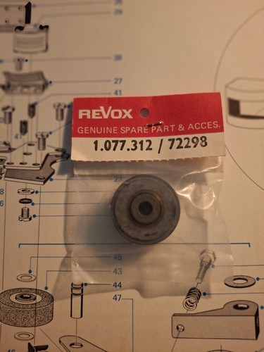 Revox a77 pressure - a77, roller