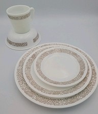 Vtg Corelle Woodland Brown