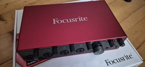 Boxed complete focusrite - boxed,