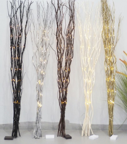 Light willow twig branches - up,