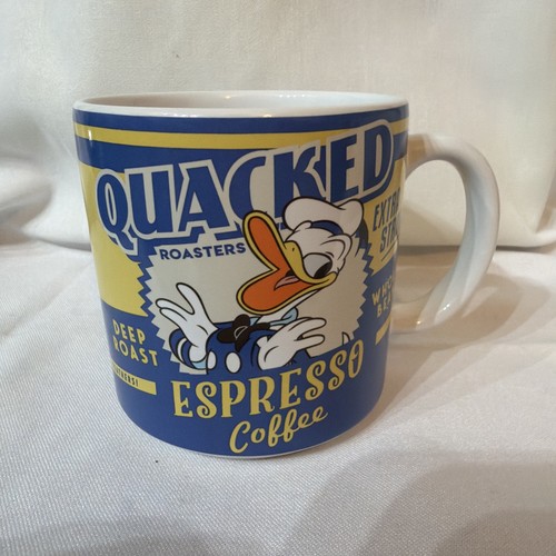 Donald duck quacked coffee mug - donald,