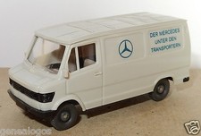 WIKING HO 1/87 VAN GARAGE MERCEDES 207 D THE MERCEDES AMONG THE TRANSPORTERS