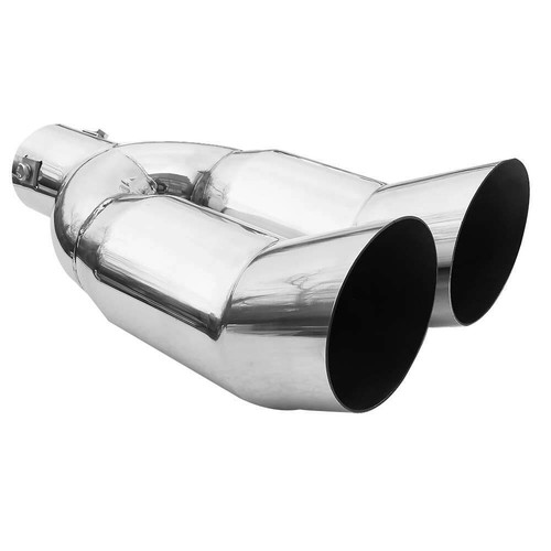 Twin exhaust tip - tip, pipe
