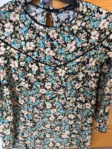 Zara summer floral top - ,