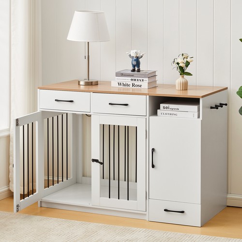 Puppy cage furniture style - furniture, dog