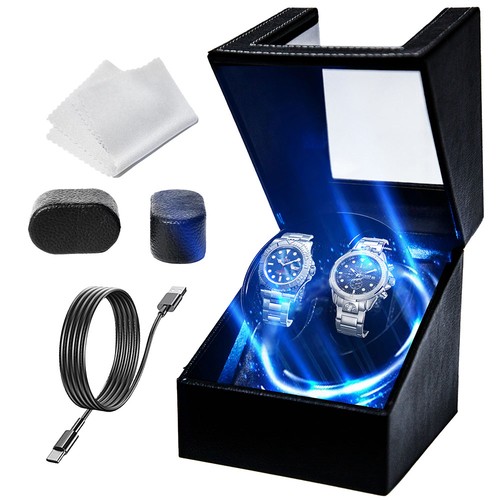 Double automatic watch winder - double,