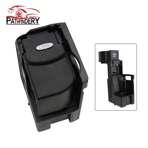 Front retractable cup holder - front,