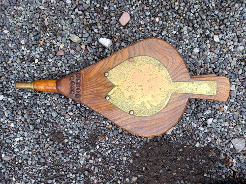 Antique fire bellows - antique,