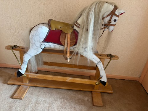 Vintage rocking horse - vintage,