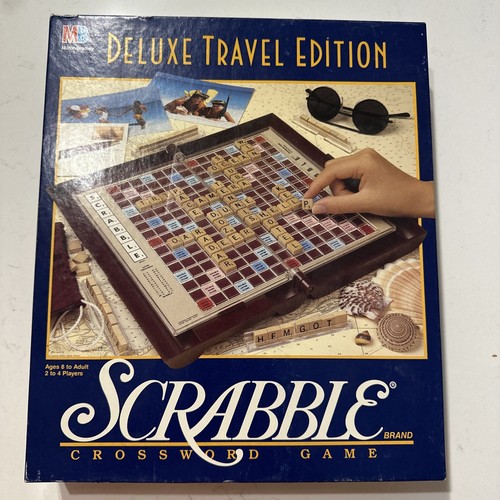 Milton bradley scrabble deluxe - milton,