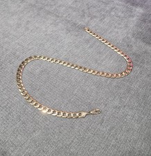 9ct Heavy 21 Gold Curb Chain