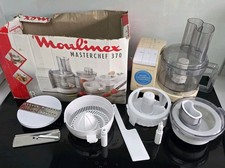 Moulinex Masterchef 370 Food Processor - Complete with Accessories & Manual