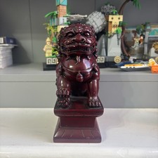 Vintage Chinese Red Foo Dog