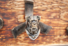 American Bulldog Decorative Wall Mount – Lead Rack