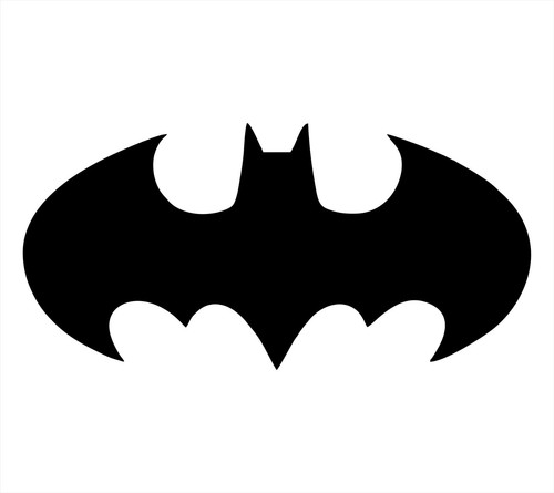 Batman logo vinyl decal - batman,