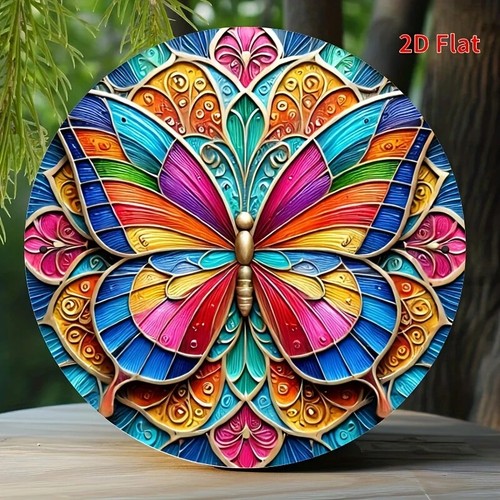 Vibrant pretty 2d - 2d, butterfly