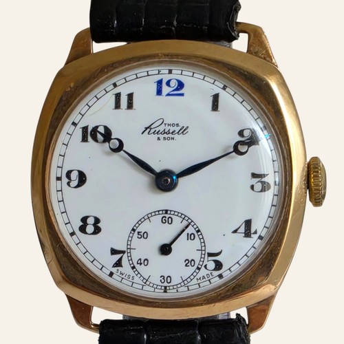 Thomas russell son 9ct gold - russell,