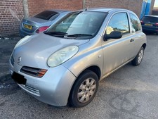 07 Nissan Micra 2door 1.0 Petrol 5Speed Silver BREAKING wheel bolts for 