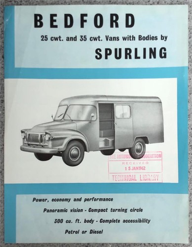 Bedford 25cwt 35cwt van - 35cwt,