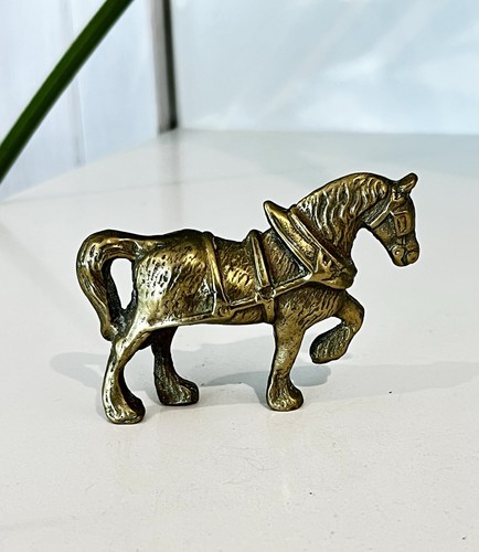 Vintage solid brass - brass, shire