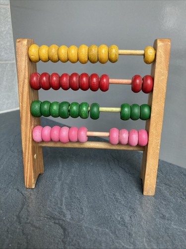 Vintage wooden small - vintage, abacus