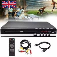DVD Player Region Free with Remote Control USB Multi Region & HDMI/AV Cable UK