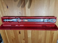 Snap-On  1/2" Drive TQFR250 Flex Head Torque Wrench 40-250 ft-lbs w/Case