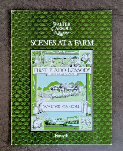 First piano lessons scenes - piano, lessons;
