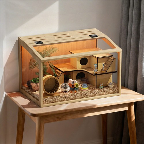 Wooden hamster cage mouse - wooden,