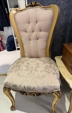 Antique gilt French chair