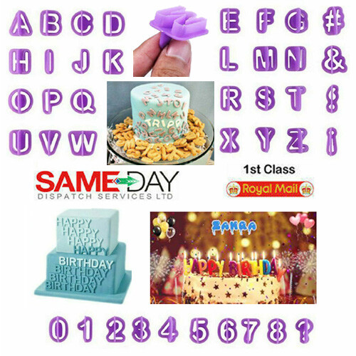 Alphabet number letter - number, fondant